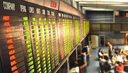 Volatile trading at the Pakistan Stock Exchange