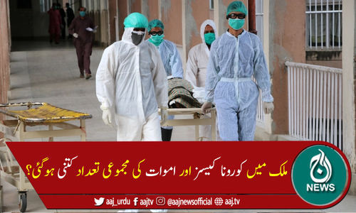 پاکستان میں کورونا سےمزید 46افراد لقمہ اجل بن گئے، 1,038نئے کیسز رپورٹ
