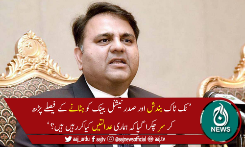 فواد چوہدری نے عدالتی فیصلوں پر تشویش کا اظہار کردیا