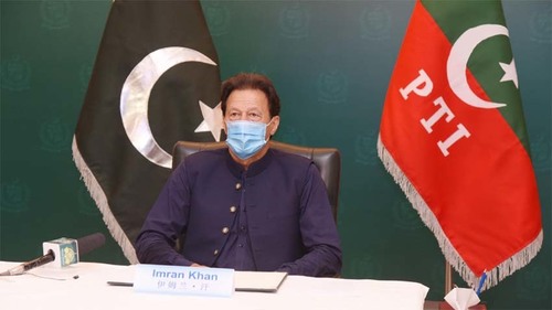 PM Imran reiterates Pakistan's support to China&rsquo;s efforts to safeguard world peace