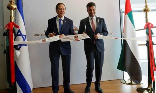 UAE opens embassy in Israel, hails trade ties