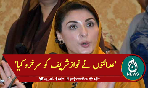 'عدالتوں نے نوازشریف کو سرخرو کیا'