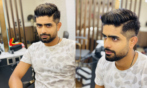 بابر اعظم نے نیا ہیئر اسٹائل بنوالیا، تصاویر بھی سامنے آگئیں