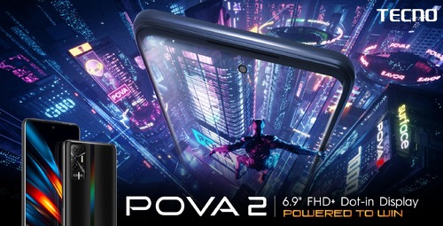 TECNO launches the most anticipated 7000mAh POVA 2 in Pakistan