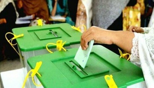 آزاد کشمیر قانون ساز اسمبلی کی 2 نشستوں پر ضمنی انتخاب کیلئے پولنگ جاری