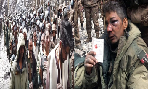 وادی گلوان میں چینی فوج کے ہاتھوں بھارتی فوج کی درگت،تصاویر وائرل