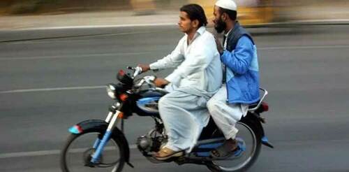 12ربیع الاول: سندھ بھر میں موٹرسائیکل کی ڈبل سواری پر پابندی عائد