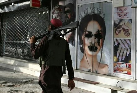 Beauty salon a women's haven in the Taliban's Kabul