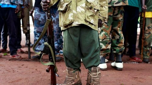One in eight children found at risk of becoming child soldiers