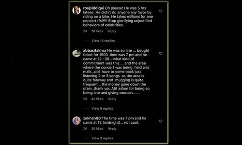 Atif Aslam ditches car, arrives at Karachi concert on bike