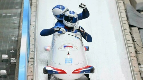 Czech bobsledder shows deafness no barrier at Beijing Olympics