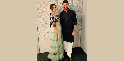Bollywood&rsquo;s Farhan Akhtar and Shibani Dandekar tie the knot in glamorous ceremony