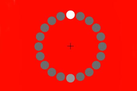Follow the dots and learn how good you are at concentration