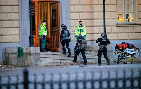 Two die in Swedish school attack, student suspected: police