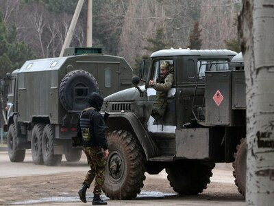 Unprotected Russian soldiers disturbed radioactive dust in Chernobyl's 'Red Forest', workers say