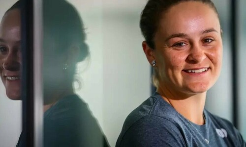 Retired tennis player Barty to play celebrity golf event