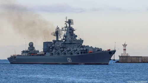 Russian flagship 'seriously damaged' as Kyiv to restart evacuations