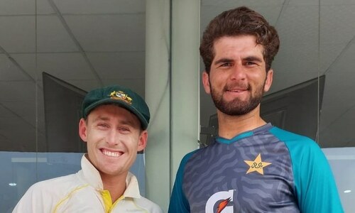 Shaheen, Labushcagne share experience of Pakistan-Australia series