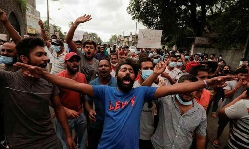 A protest in a small Sri Lankan town that quickly turned deadly