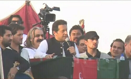 Imran says will give Islamabad public rally "call any day after May 20"
