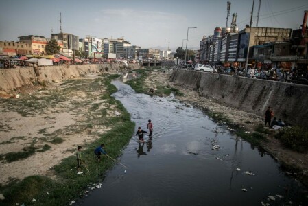 Dirty, depleted Kabul River a risk to millions in Afghanistan, Pakistan