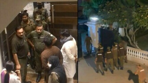 Crackdown on PTI leaders, a day before Islamabad march