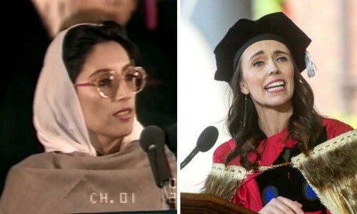 Democracy is fragile: NZ PM Jacinda Ardern quotes Benazir Bhutto at Harvard