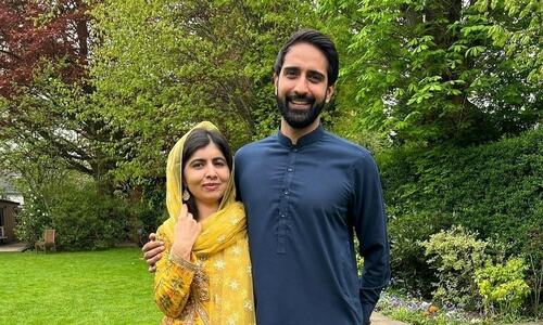 All smiles: Malala, Malik wish Eid Mubarak