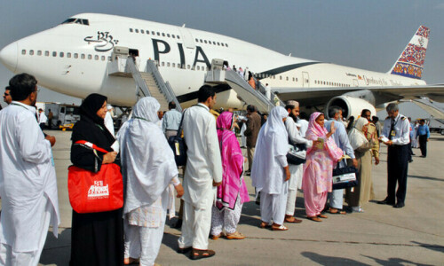 First Hajj flight takes off from Karachi to Madina with 291 pilgrims