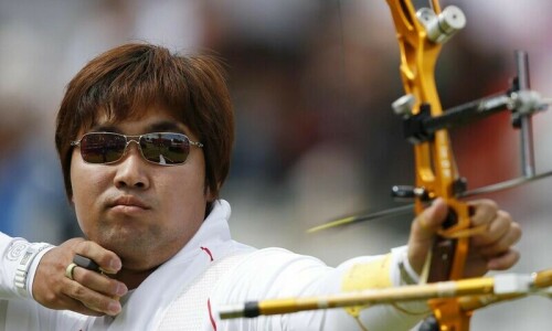 Two visually impaired Pakistani archers aim for gold in int&rsquo;l championships