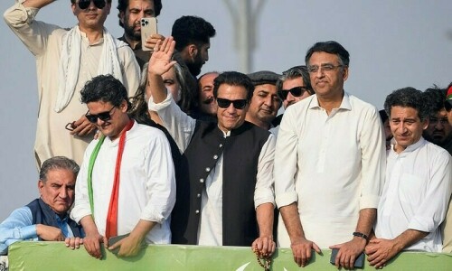 Imran Khan responsible for Islamabad&rsquo;s D-Chowk disorder in long march: police