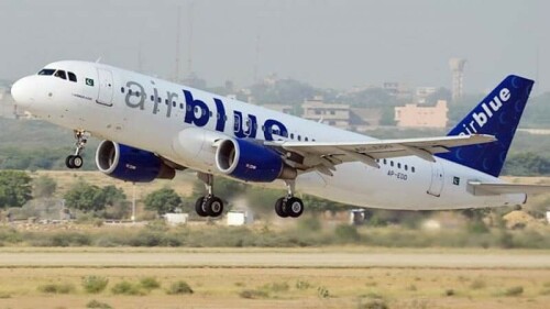 VIDEO: Panic on-board as flight from Karachi to Peshawar escapes disaster