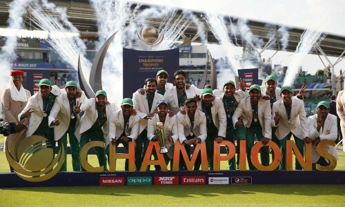 Five years on: Pakistan&rsquo;s maiden Champions Trophy win