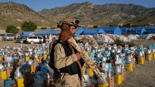 US, Taliban talk earthquake aid, foreign reserves in Doha