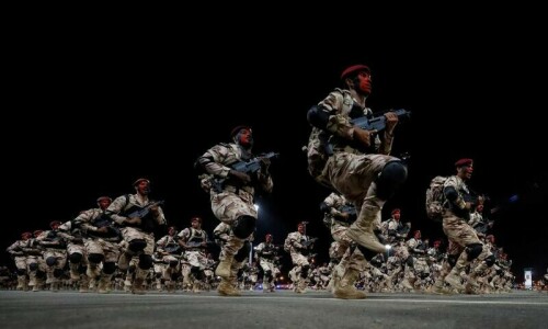 Hostage and rescue and much more in Saudi Arabia&rsquo;s military drill