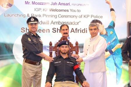 Shaheen Afridi becomes honourary KP police DSP