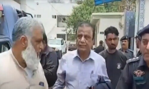 Former minister Babar Ghauri sent on physical remand for seven days