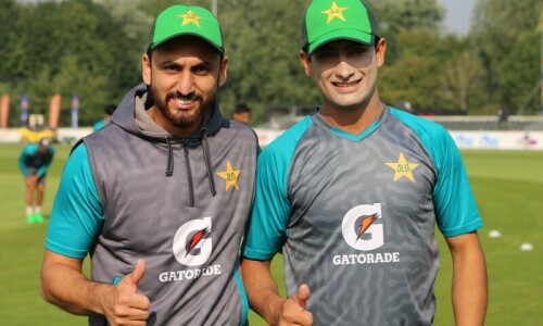 From street cricket to playing for Pakistan, Naseem, Agha make ODI debut