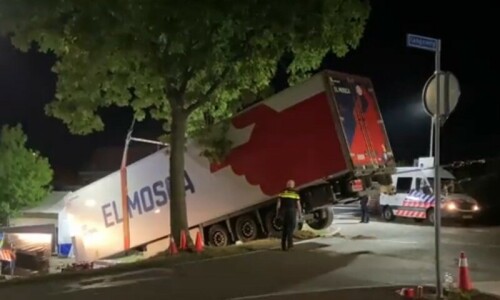 Several killed in the Netherlands accident, many still under truck
