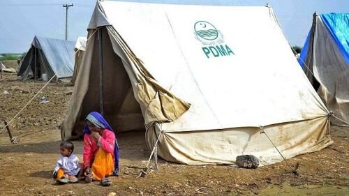 Ask before you send flood-hit women pads. Period.