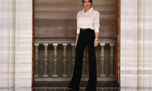 Victoria Beckham makes star-studded debut in Paris