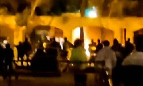 Iran protests: Social media videos show flames at home of late leader Khomeini