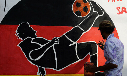 World Cup delirium ignites alleys of Pakistan&rsquo;s &lsquo;mini Brazil&rsquo;