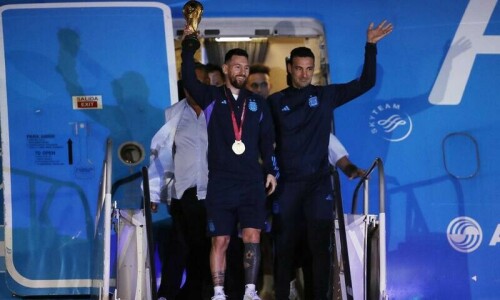 World Cup winners Argentina return ahead of welcome home party