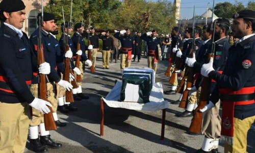 Terrorists ambush kills Lakki Marwat policeman