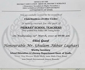 Can you imagine, Sindh has not paid its teachers in 10 months?