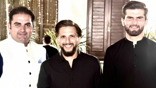 Did Shaheen just throw a bachelor party before wedding with Ansha today