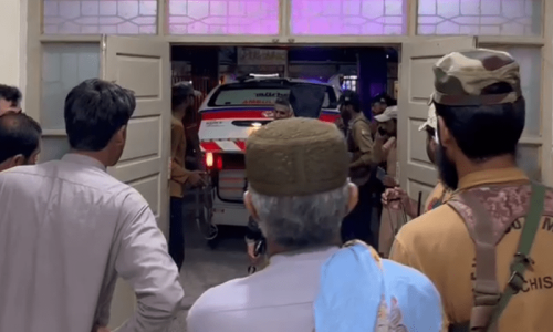 Khuzdar blast kills two policemen