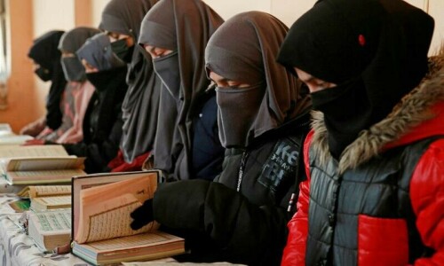 Banned from school, Afghan girls turn to madressahs