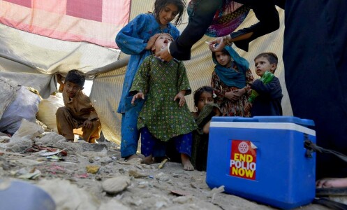 France pledges $55m to support Pakistan&rsquo;s polio eradication programme